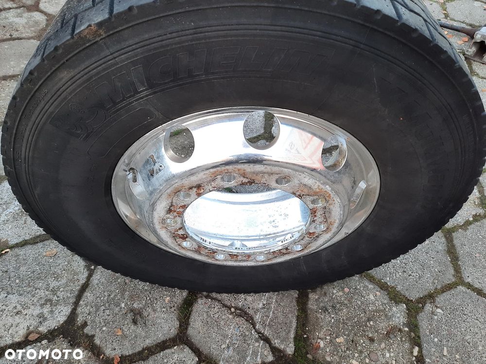 Felga Aluminiowa Alcoa 9 Michelin 315/70 R22,5 Komplet Scania R - 2