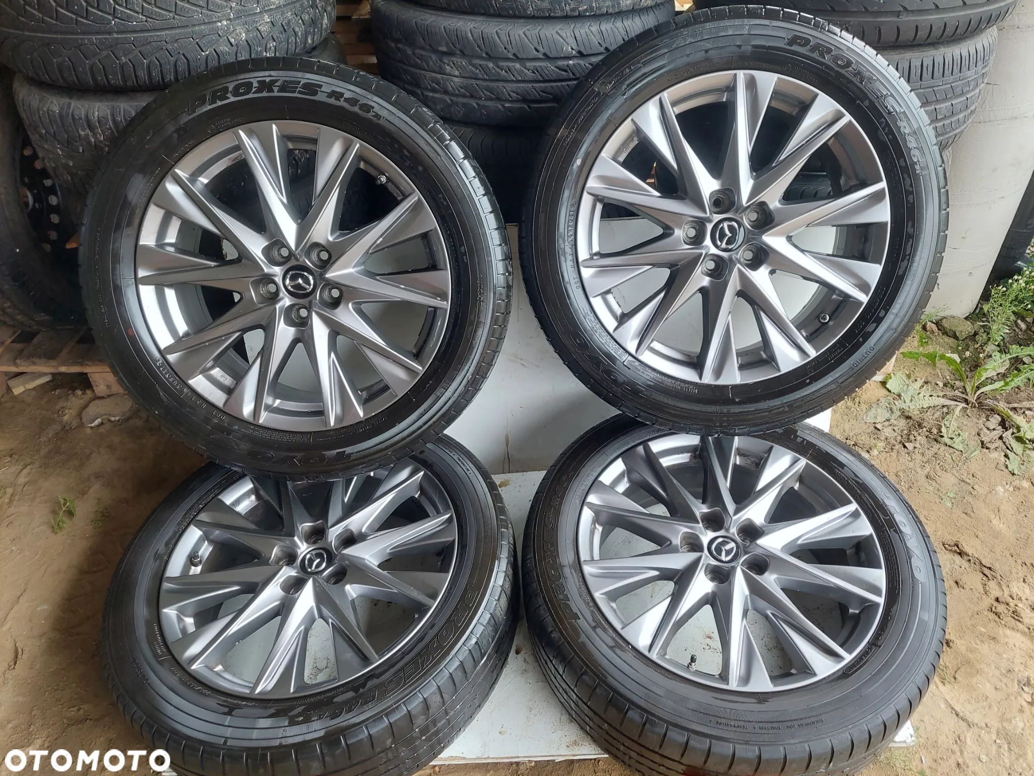 KOŁA ALUFELGI MAZDA CX5 225/55R19 OT.67,1 ET45 - 1