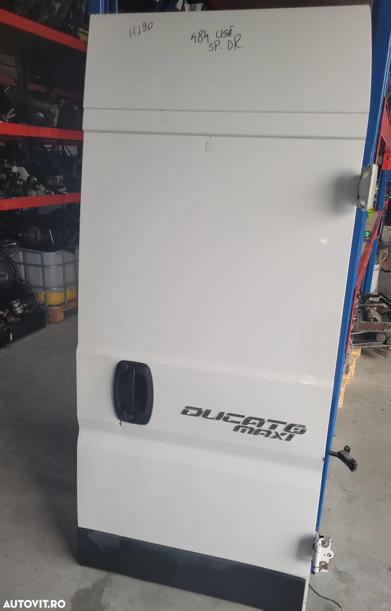 Usi spate model inalt cu tabla sau geam  pentru Peugeot Boxer / Citroen Jumper / Fiat Ducato (2006-2016) an fabricatie Euro 4/Euro 5 - 1