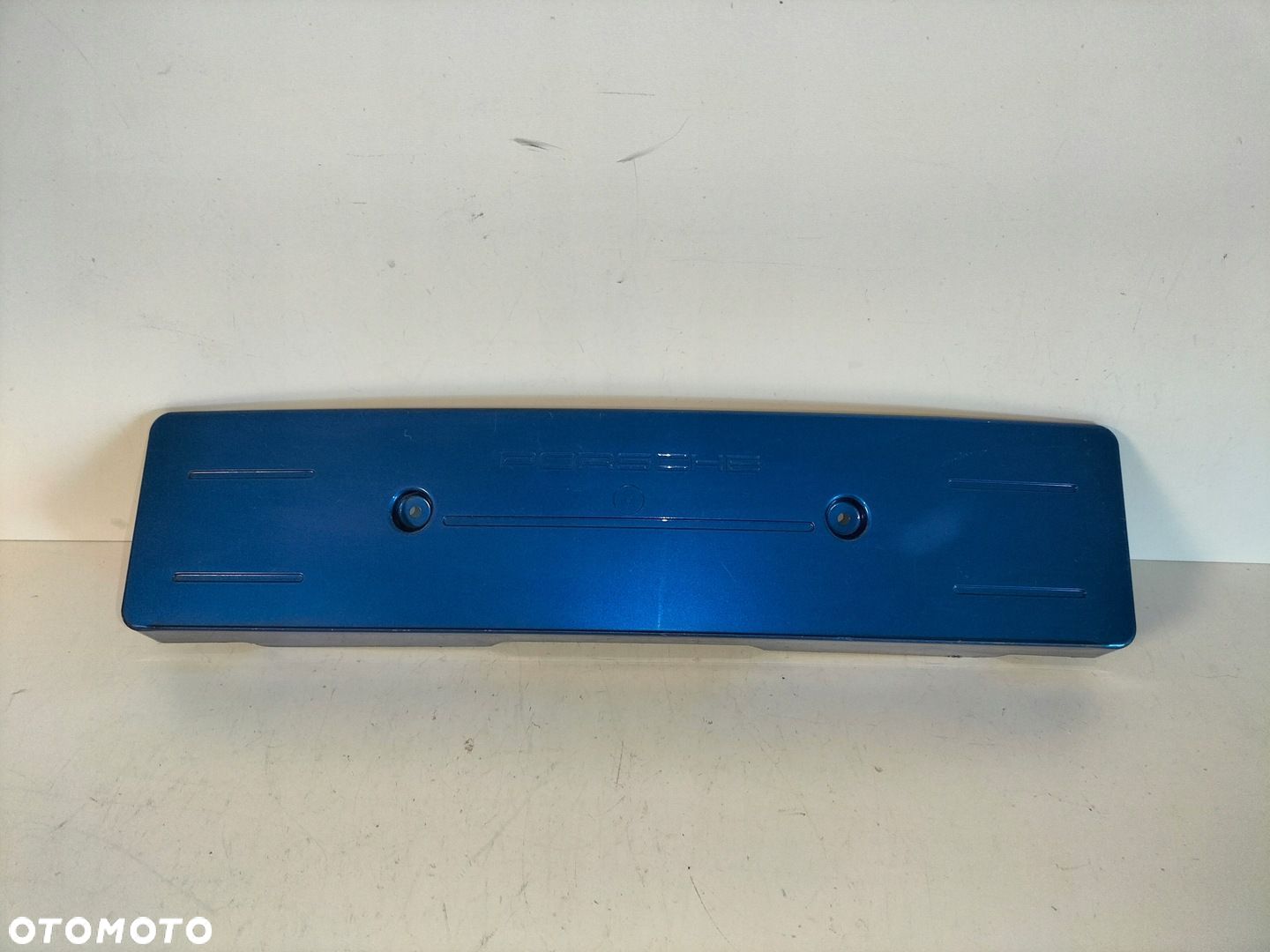 Podkładka pod tablicę rejestracyjną przód PORSCHE PANAMERA II 971 16- - 1