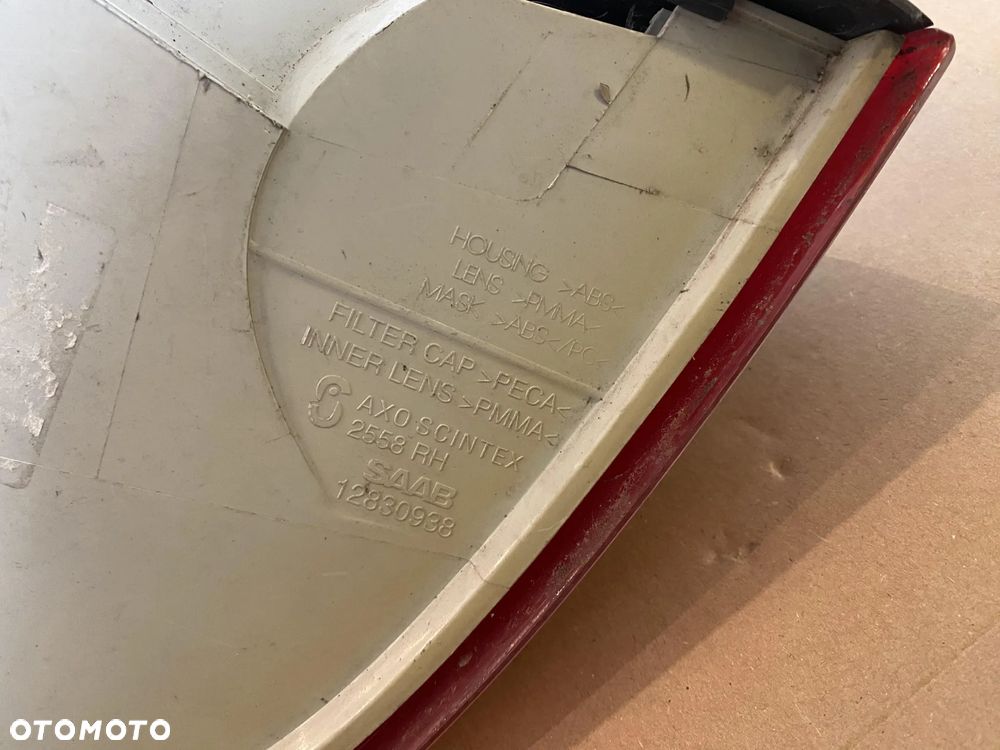 Lampa SAAB 93 cabrio prawa prawy tył - 3