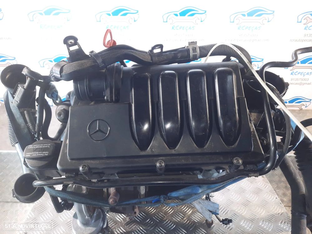 MOTOR COMPLETO 180 CDI 2.0 16V 110CV OM640940 640940 MERCEDES BENZ A W169 B W245 MOTOR ARRANQUE ALTERNADOR BIMASSA COMPRESSOR EMBRAIAGEM BOMBA DIRECAO INJETORES - 6