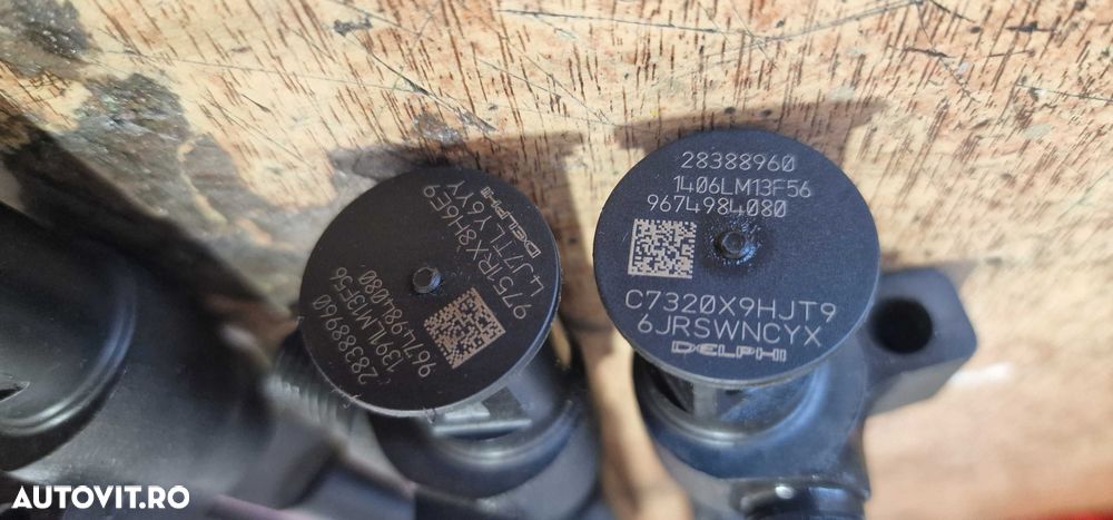 Injectoare Peugeot Boxer 2.0 hdi Fiat Ducato Mondeo, Kuga  9674984080 - 2