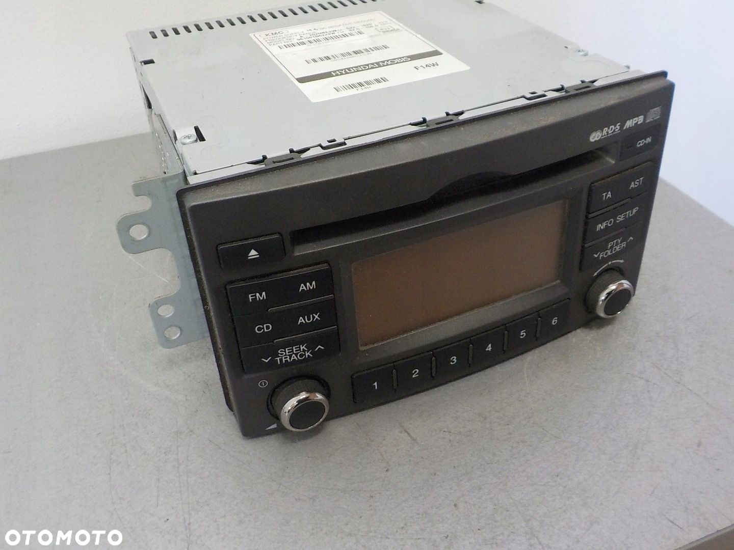 KIA CARENS III LIFT RADIO FABRYCZNE MP3 961501D6223W - 5