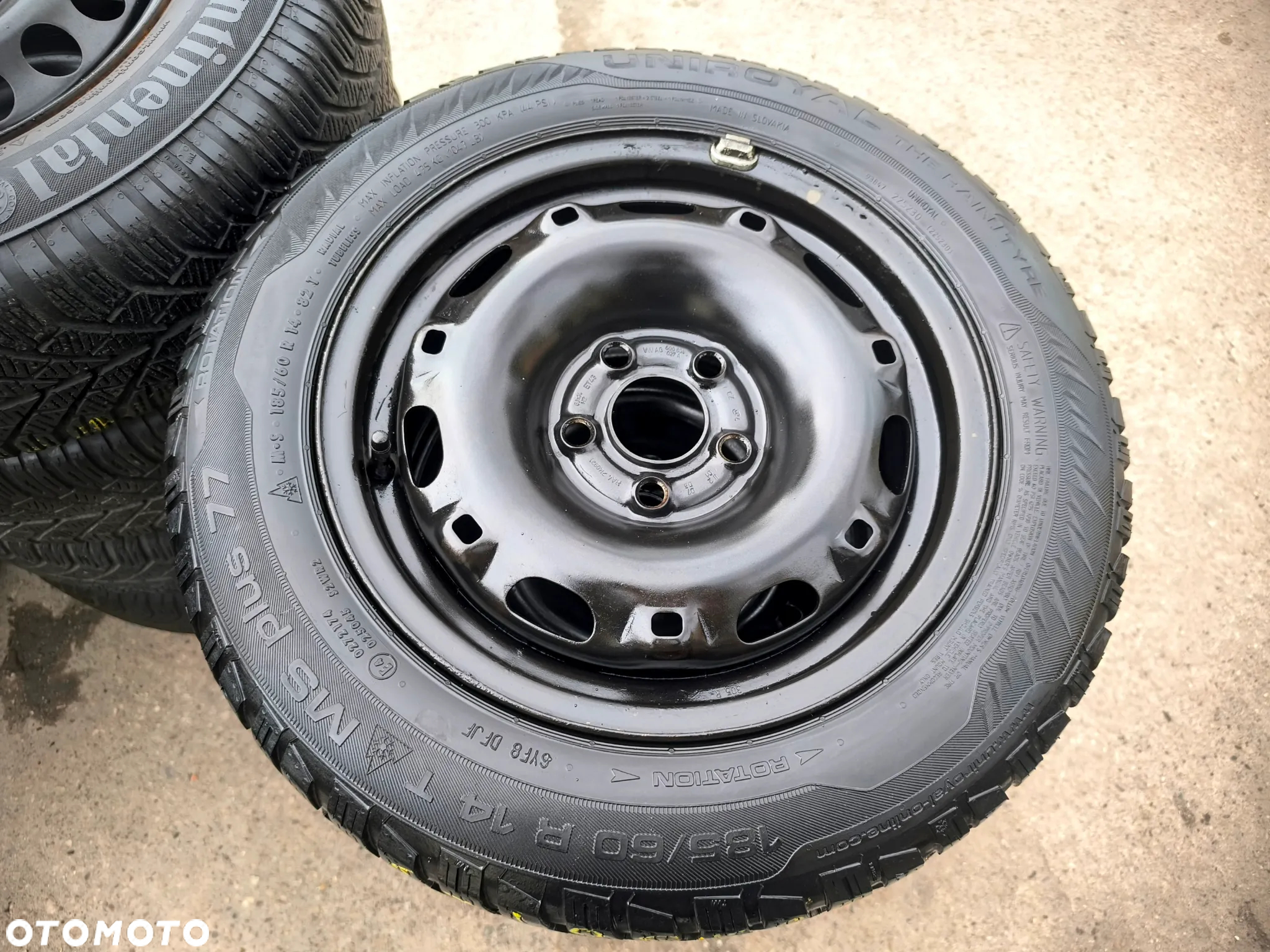 5x100 Felgi Stalowe Stal 14 Koła Zimowe Zima SKODA FABIA PRAKTIK ROOMSTER RAPID SEAT IBIZA CORDOBA TOLEDO IV 4 VW FOX POLO 20r. Legnica ALU-RAD 185/60 5,5mm - 3