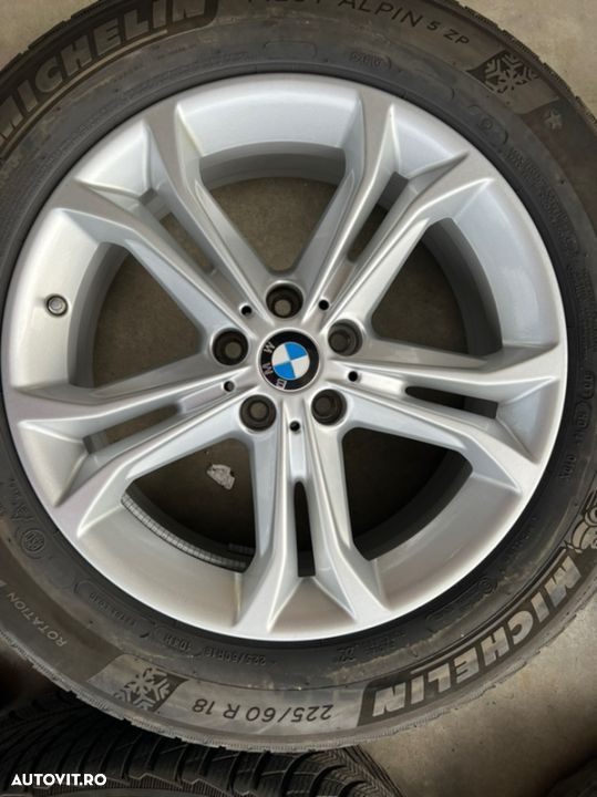 vând jante originale BMW X3 G01 pe 18” cu anvelope de iarnă - 3