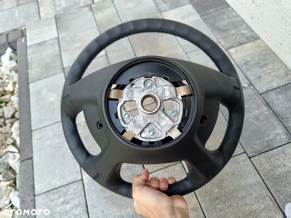 MERCEDES R170 SLK NOWA KIEROWNICA CZARNA SKÓRZANA - 10