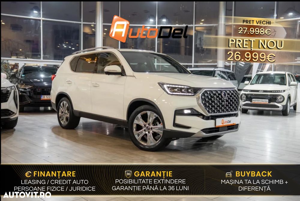 SsangYong REXTON 2.2 4WD Aut. Black - 2