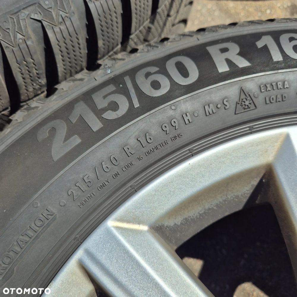 ZIMA 215/60 R16 VW PASSAT T-ROC BEETLE TOURAN SKODA SUPERB OCTAVIA KAROQ - 7