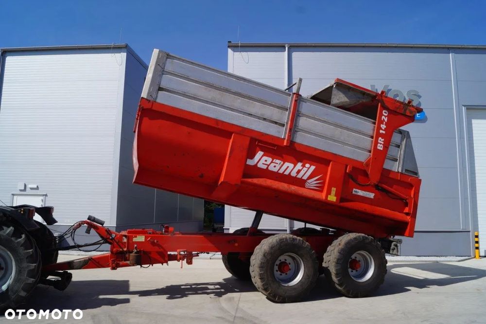Inny Przyczepa Rolnicza JEANTIL BR 14-20  14 Ton - 5
