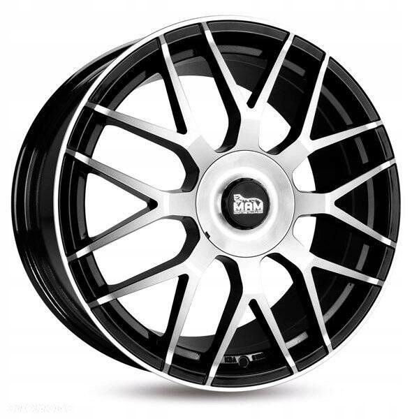 Felgi 19cali MAM Audi A3 S3 A4 A6 S4 S6 Q2 Q3 A8 5x112 ET45 - 2