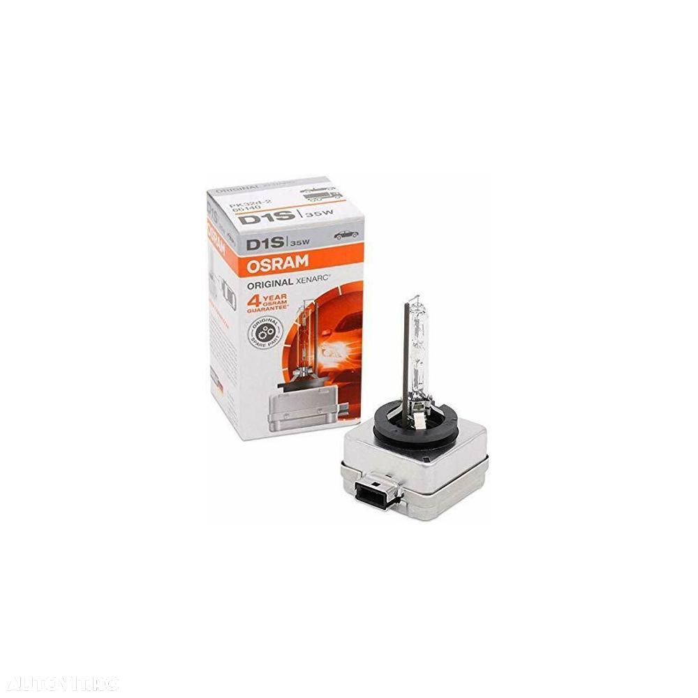 Bec auto Xenon far OSRAM D1S 3200 lumeni; temp. culoare 4300K 35W PK32d-2, 12/24V, 1 buc. 66140, 66144, DYX00-99655 - 1