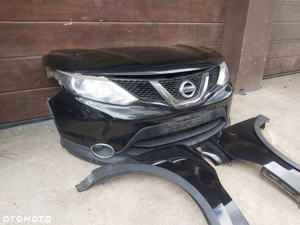 Nissan Qashqai II J11 zderzak lampa pas maska błotnik kompletny przód - 2