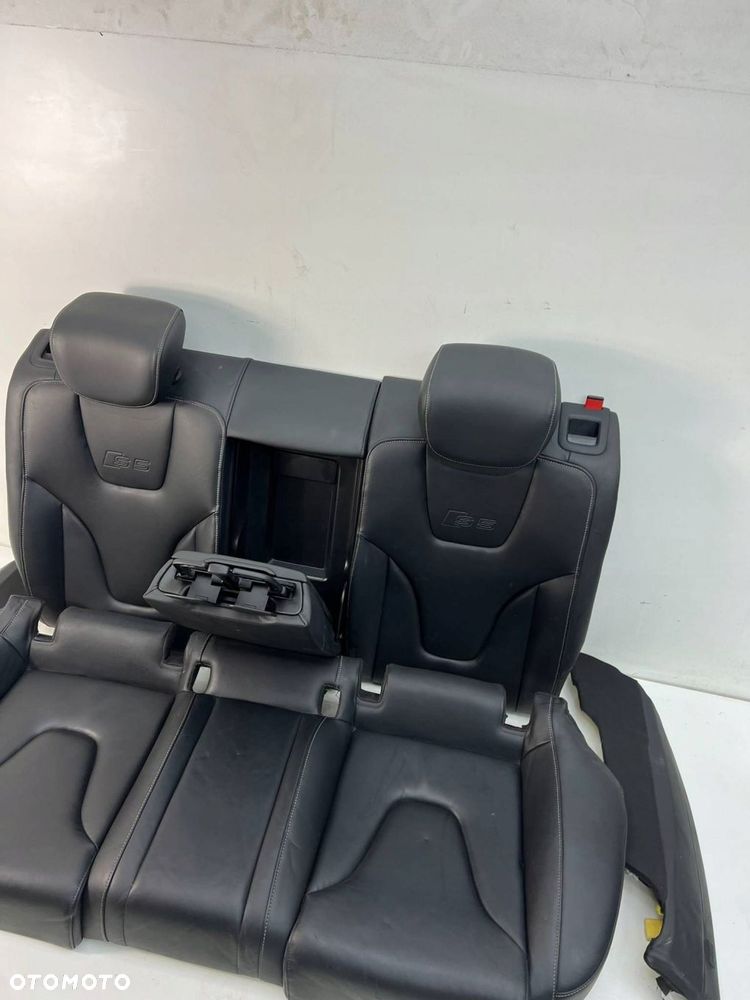 Komplet foteli z boczkami RECARO GRZENE PAMIĘĆ EU SKÓRA SCHOWKI Audi S5 - 2