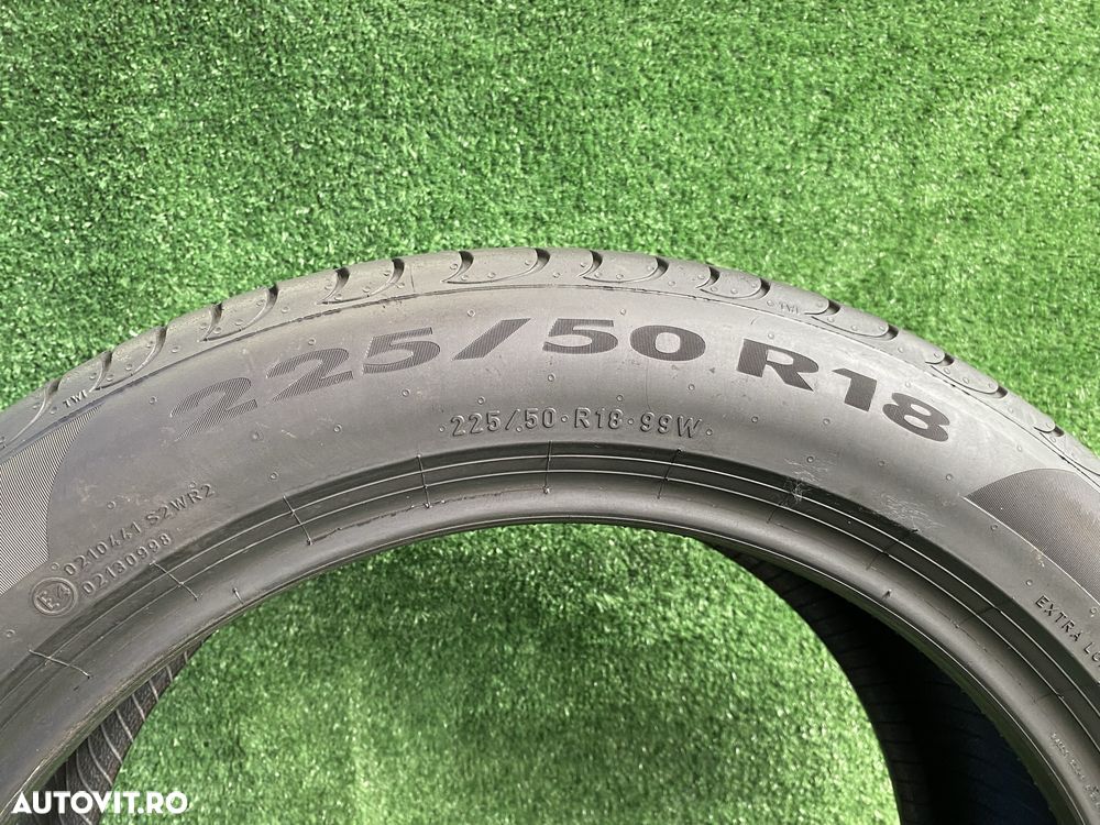 Set 2 anvelope  Vara  Pirelli Powergy 225 50 R18 99 W Dot 4623 Profil 4,82 mm - 6