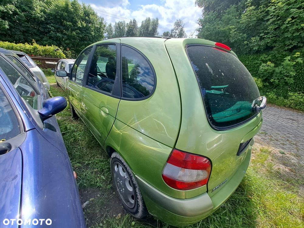 Renault Megane Scenic I FL (99-03r.) 1.9 D 102 KM. Silnik F9Q 732 Skrzynia JC5 132 .Cały na części.GWARANCJA !!! Przód Tył Zestaw Komplet Drzwi Klapa Zderzak Błotnik Maska Grill Atrapa Szyba Pas Lampa Lusterko Boczki Fotel Kanapa Kokpit Deska Rozdzielcza Przełącznik Włącznik Sterownik Przewody Wiązka Instalacja Moduł Komputer Czujnik Listwa Pompa Alternator Wtryski Głowica Rozrusznik Kompresor Sprzęgło Dwumas Silnik Skrzynia ABS Klimatyzacji Paliwa Wspomagania Kolektor Turbina Przepustnica Zawór Chłodnica Koło Hak Belka Sanki Zawieszenie Mcpherson Półoś Amortyzator Wydech Tłumik Zacisk Most - 3