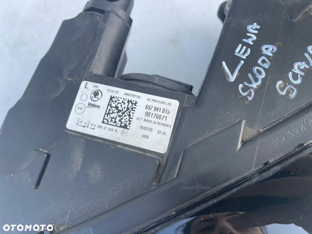 LAMPA LEWY PRZÓD SKODA SCALA 657941015 - 6