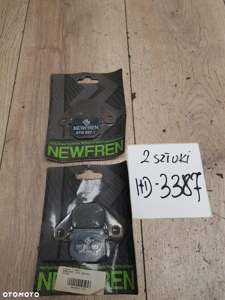 Klocki hamulcowe Newfren STD 997.1 Kawasaki KX80 Suzuki RM80 - 1