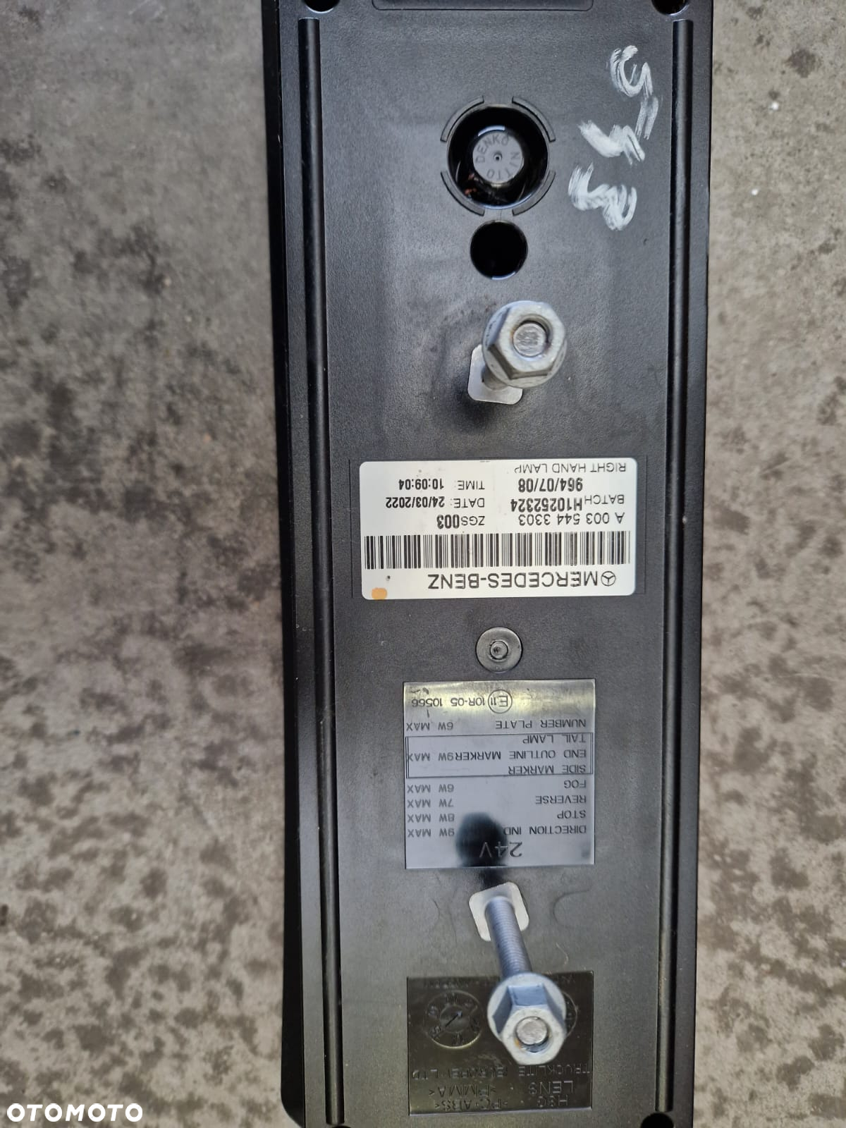 Tylna lampa Mercedes Actros MP4 (LED) - 6