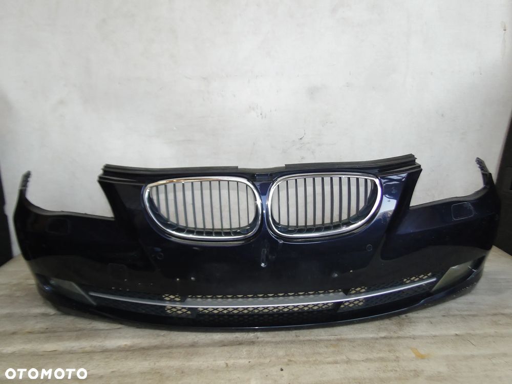 BMW 5 E60 E61 LIFT ZDERZAK PRZÓD PRZEDNI KOMPLETNY MONACOBLAU - 1