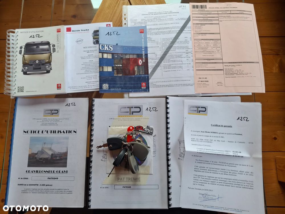 Renault D16 Skrapiarka CTP Constructeur Naprawa Asfaltu Rozsypywacz Grysu Wywrotka - 39