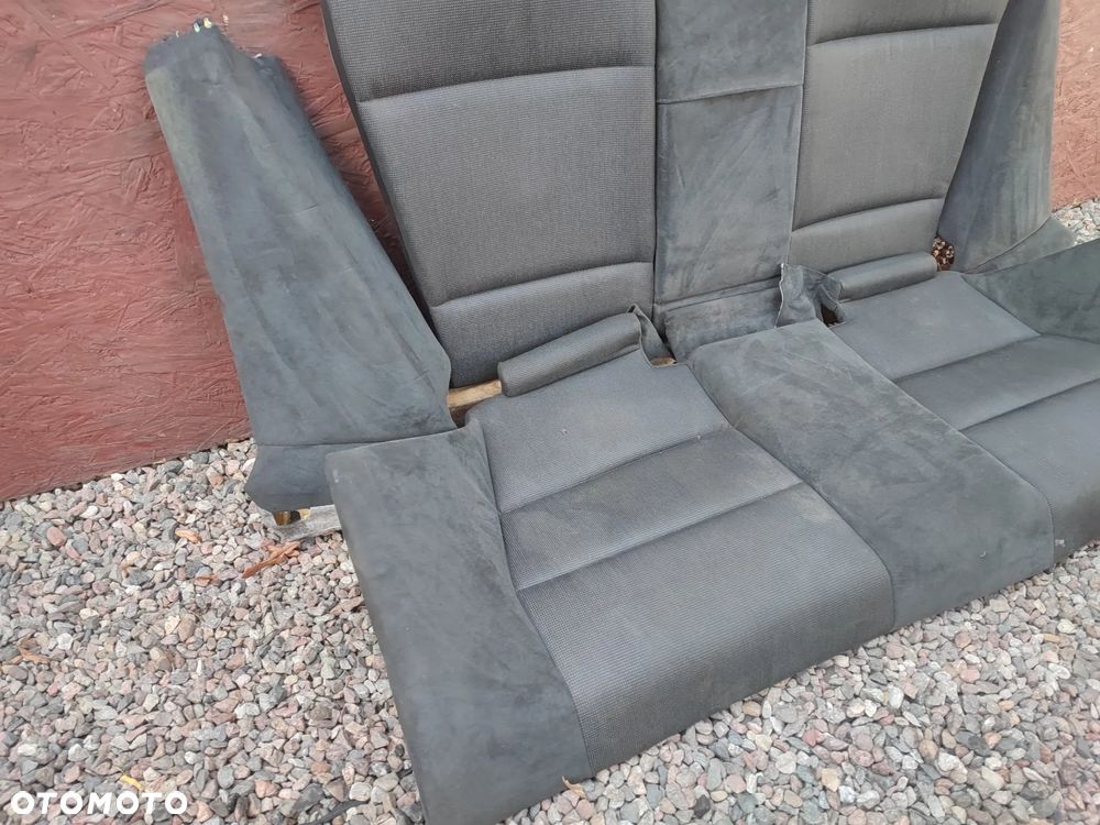 BMW E46 COUPE / M3 ORYGINALNA KANAPA TYŁ ALCANTARA / ALKANTARA / SIEDZISKO / OPARCIE EUROPA O NR. 52 20 8 225 759 / 52 20 8 225 749 / 52 20 7 156 178 OEM W DOBRYM STANIE - 5