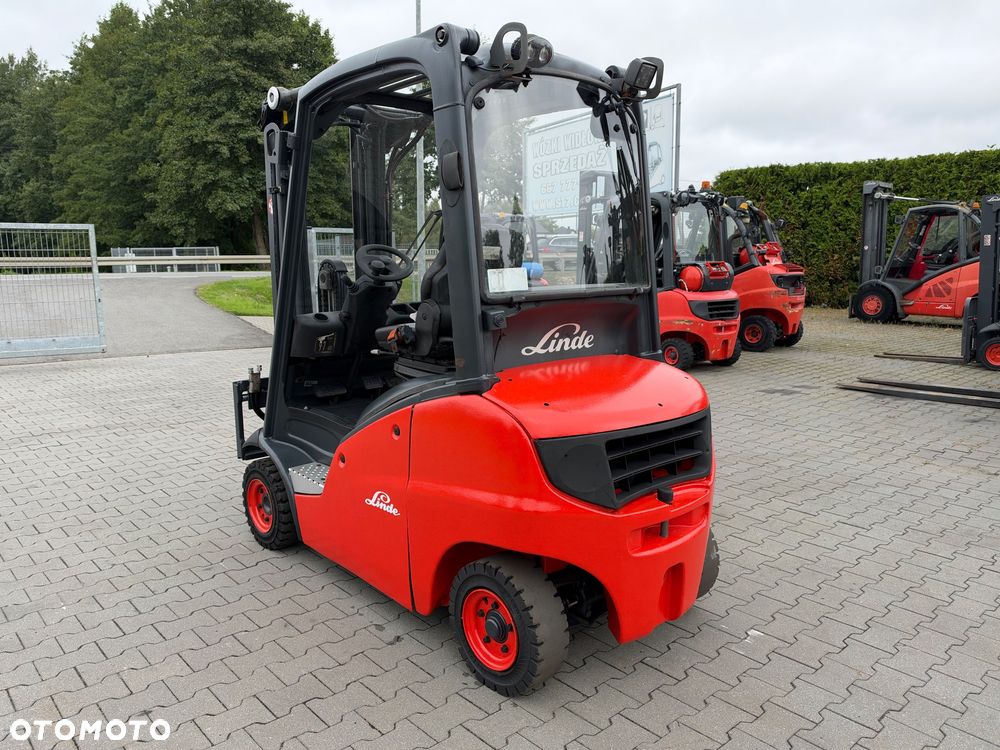 Linde Linde H20 D 2014r triplex  4 sekcje przesuw  półkabina h16 h18 wolny skok  toyot - 3