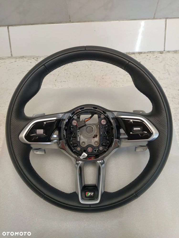 JAGUAR F-PACE X761 LIFT JAGUAR E-PACE LIFT X540 KIEROWNICA MULTIFUNKCYJNA WERSJA R ŁOPATKI GRZANA ORYGINAŁ - 2