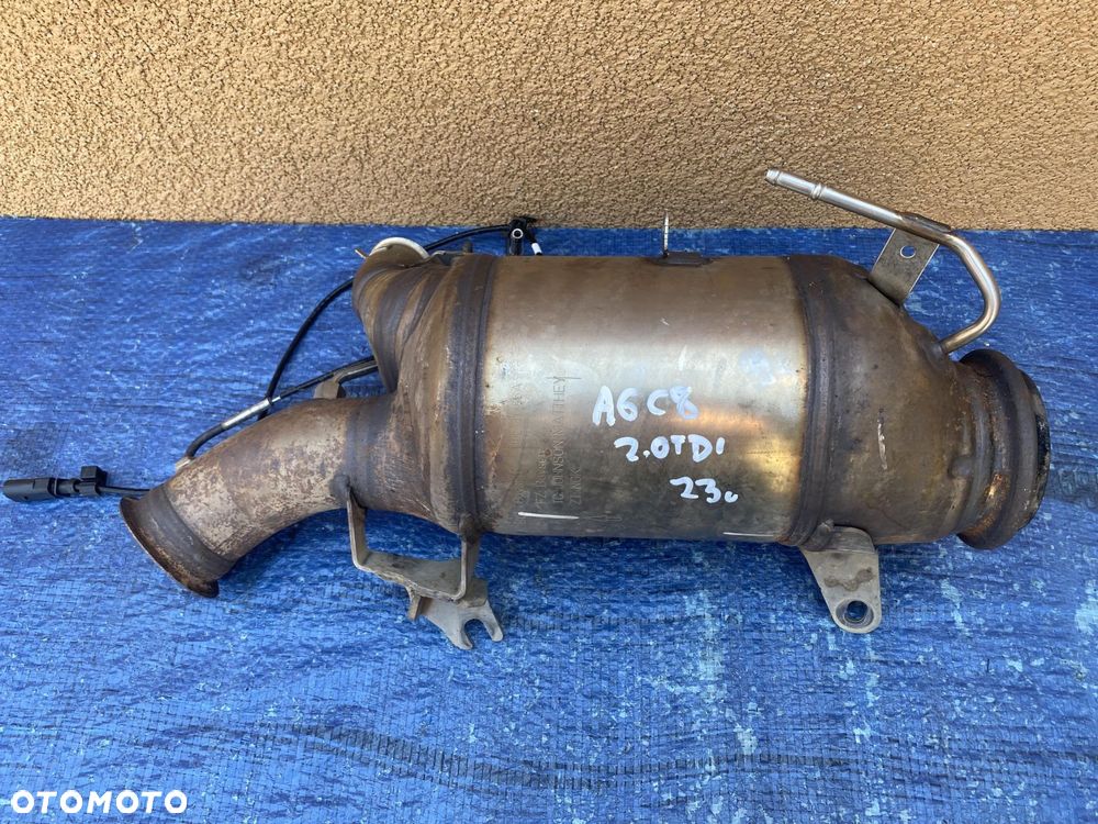 AUDI A6 C8 4K 2.0 TDI DPF FAP KATALIZATOR FILTR CZASTEK STAŁYCH CZUJNIK - 1