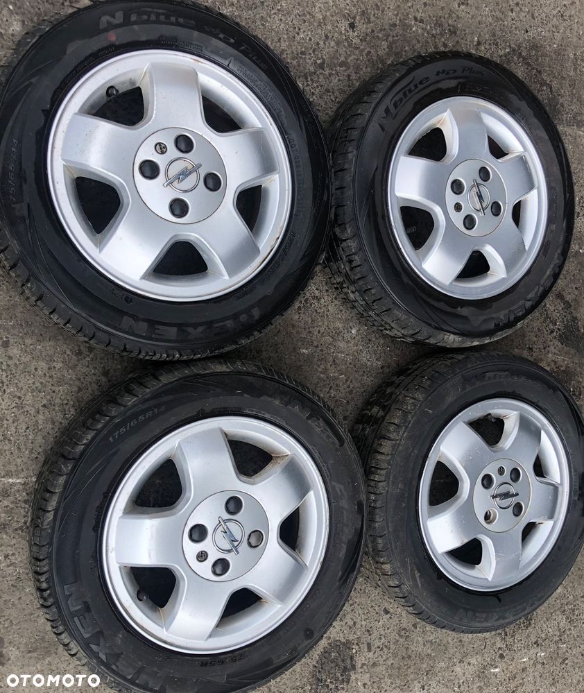Alufelgi opony koła komplet Opel Corsa 175/65R14 - 1