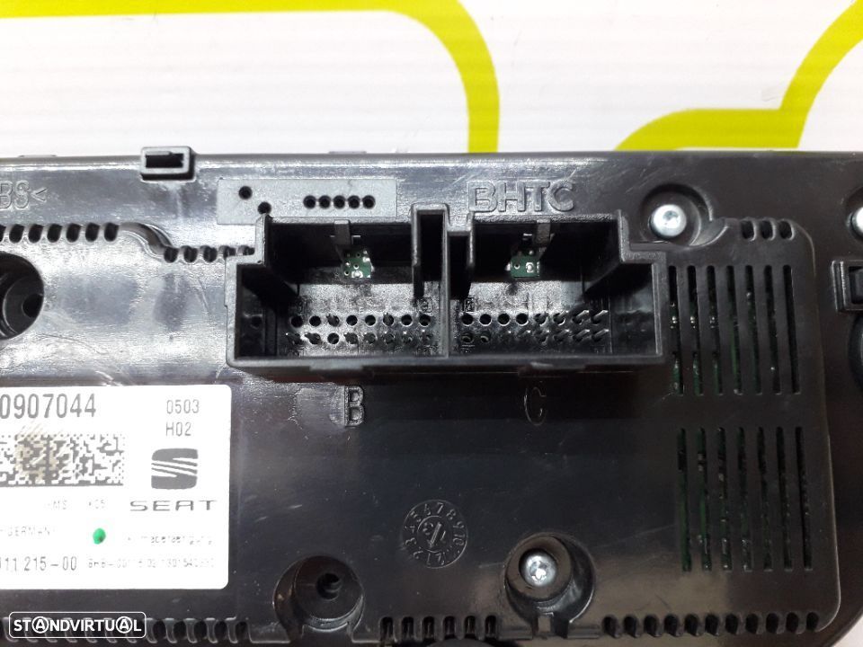 Comando Chauffage / AC Seat Leon 1.6 TDi 105Cv de 2014 - Ref: 5F0907044 - NO310014 - 3