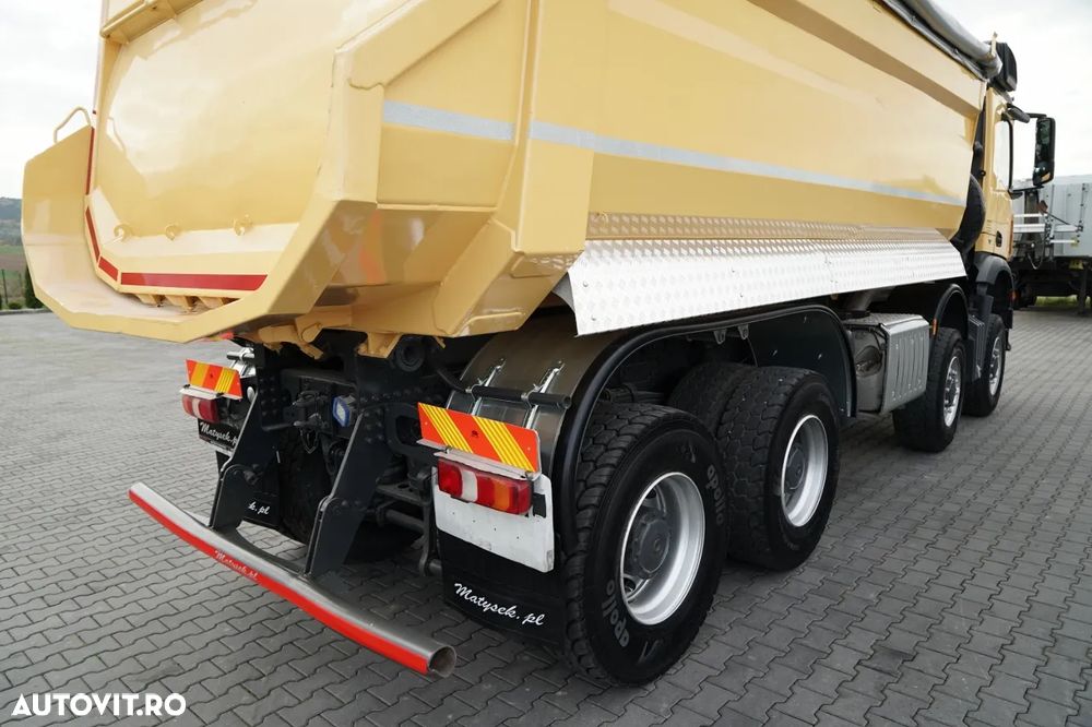 Mercedes-Benz AROCS 4145 / 8x8 / TIPPER SPATE / KH KIPPER / EURO 6 - 16