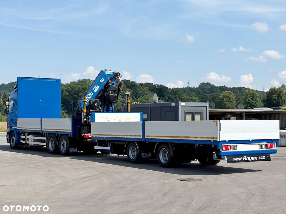 Scania R 450 * SKRZYNIA 6,60 m + FASSI F365 RA + PILOT + PRZYCZEPA - 12