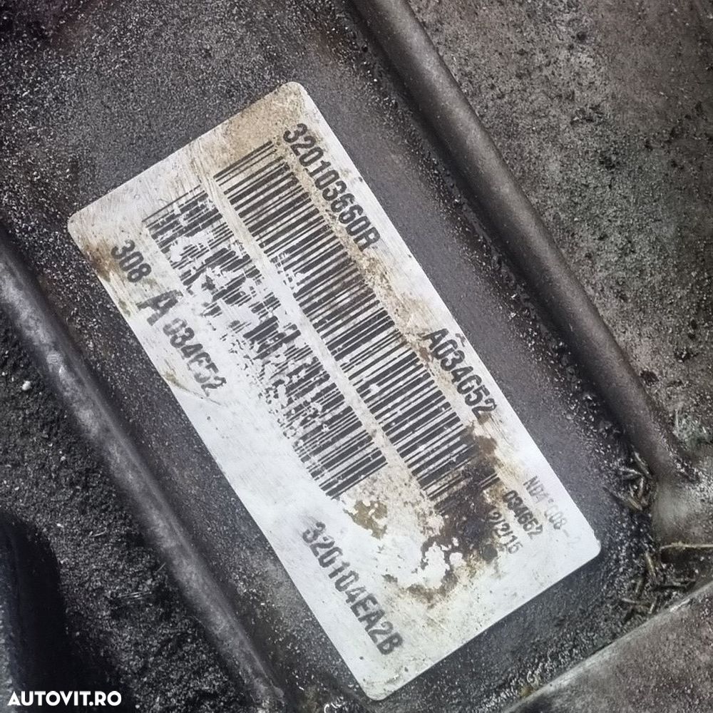 Cutie de viteze Nissan Qashqai J11 1.6 Dci 2013 - 2017 130CP Manuala 6 Trepte R9M Euro5 ... - 5