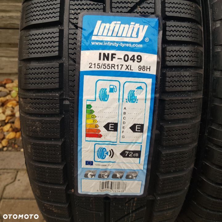 4x 215/55R17 Infinity Inf 049 Komplet opon zimowych Poznań - 2