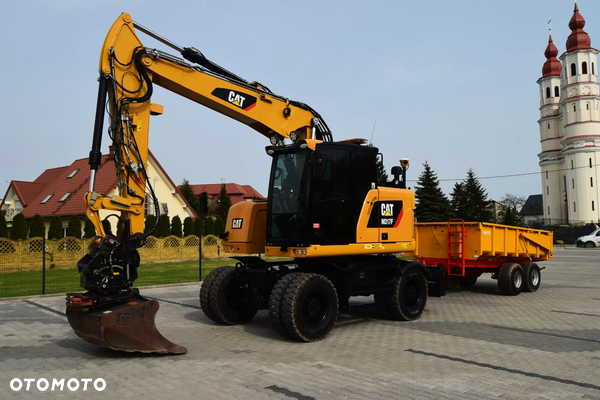 Caterpillar M317F COMPACT  |2017|rototilt |system 3d|centralne smarowanie|przyczepa|łyżki|