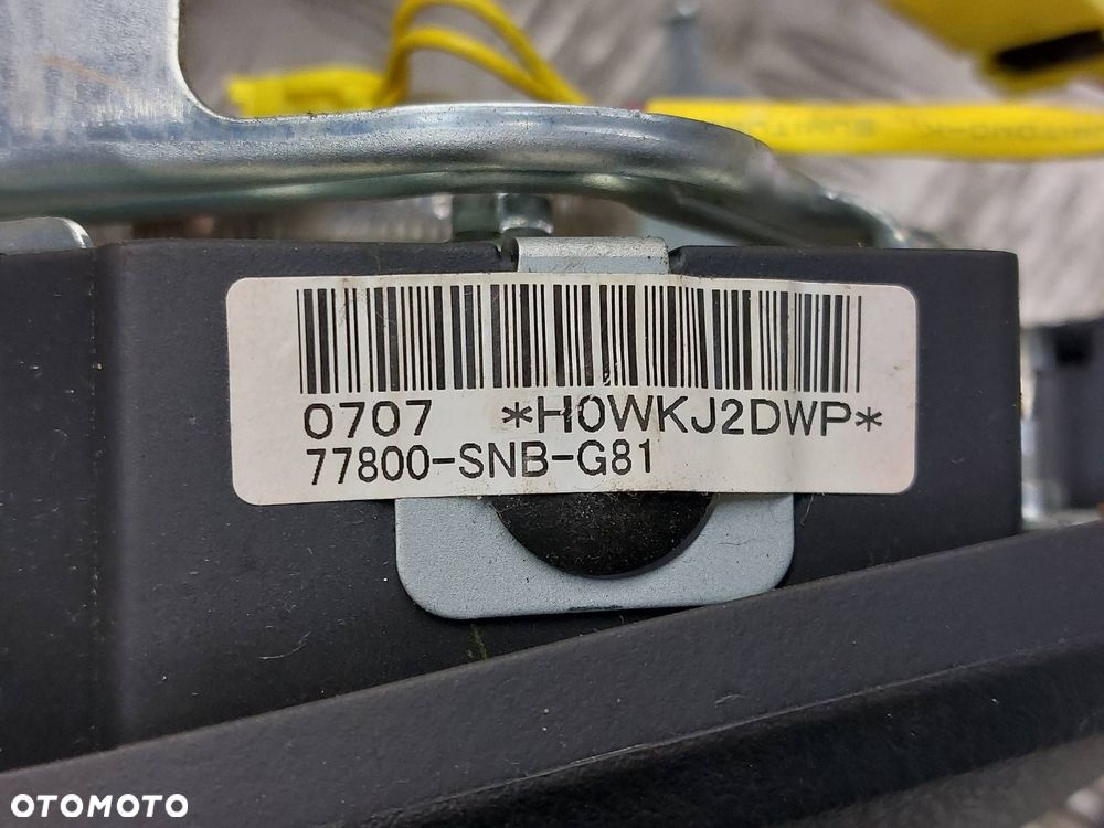 ZESTAW POSTRZAŁOWY KOKPIT DESKA MODUŁ PODUSZKA HONDA CIVIC VIII SEDAN - 6