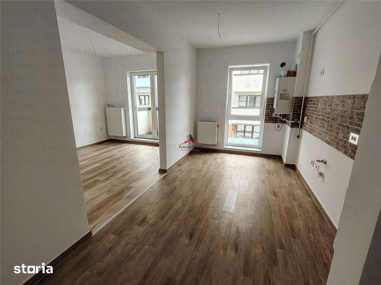 MAURER VILLAS- Apartament 2 camere, nou, nemobilat, parcare, Tractorul — fotografia 3