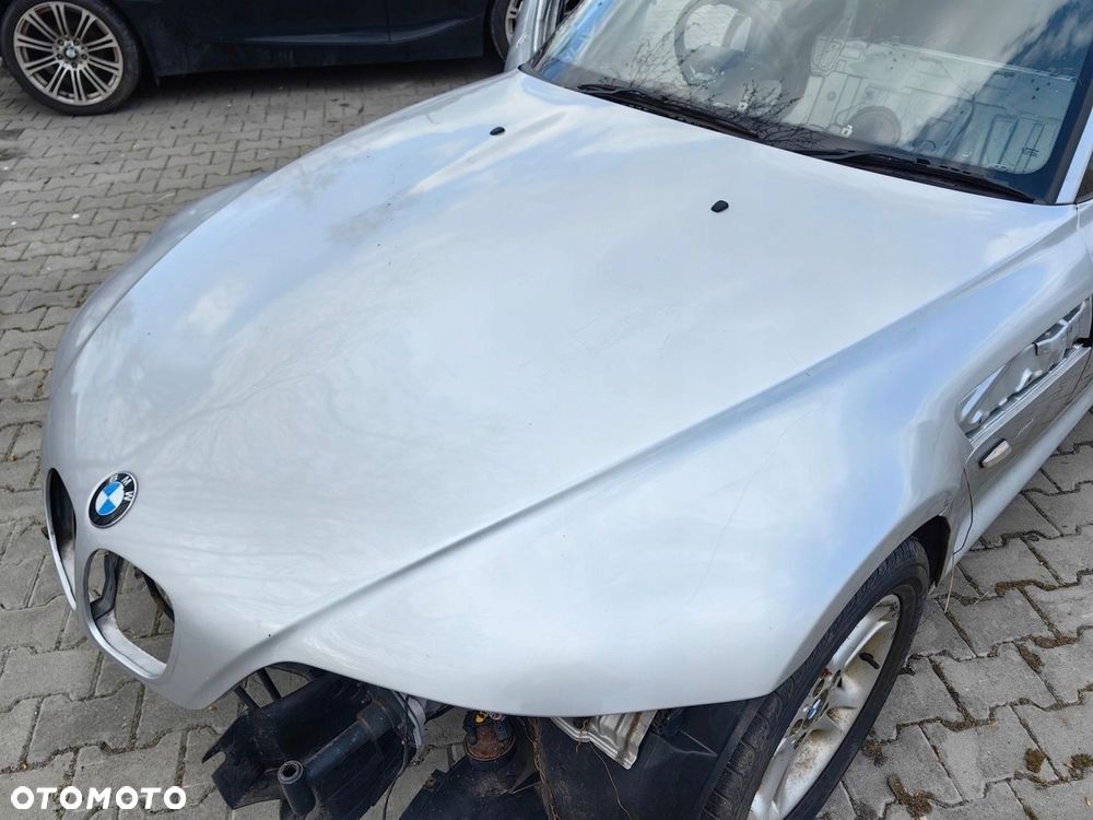 Maska pokrywa silnika BMW Z3 TITANSILBER oryginalna srebrna - 5