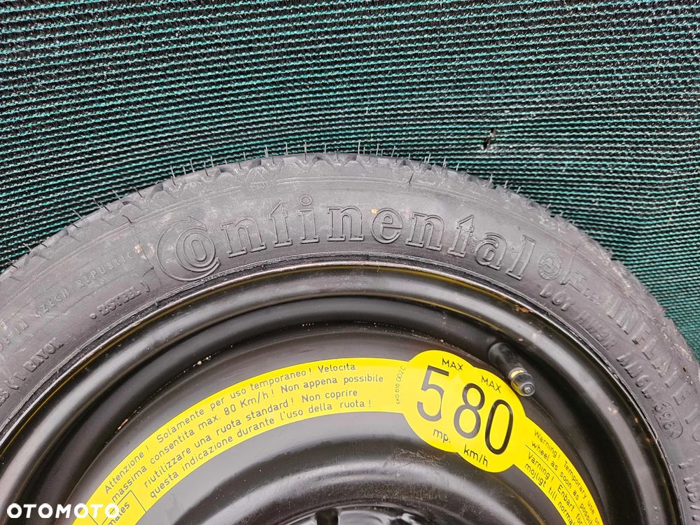 Kolo Dojazdowe Dojazdowka Zapasowe 4x100 VW Seat 3.5J R14 ET42 Pokrowiec - 26