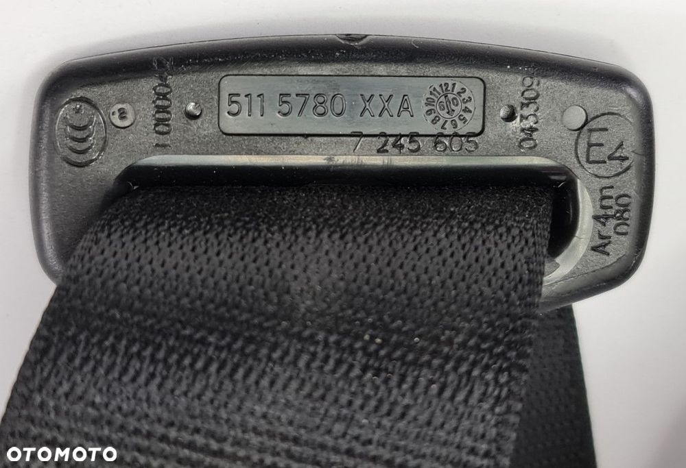 PAS BEZPIECZEŃSTWA ŚRODKOWY TYŁ BMW E90 606091700D - 2