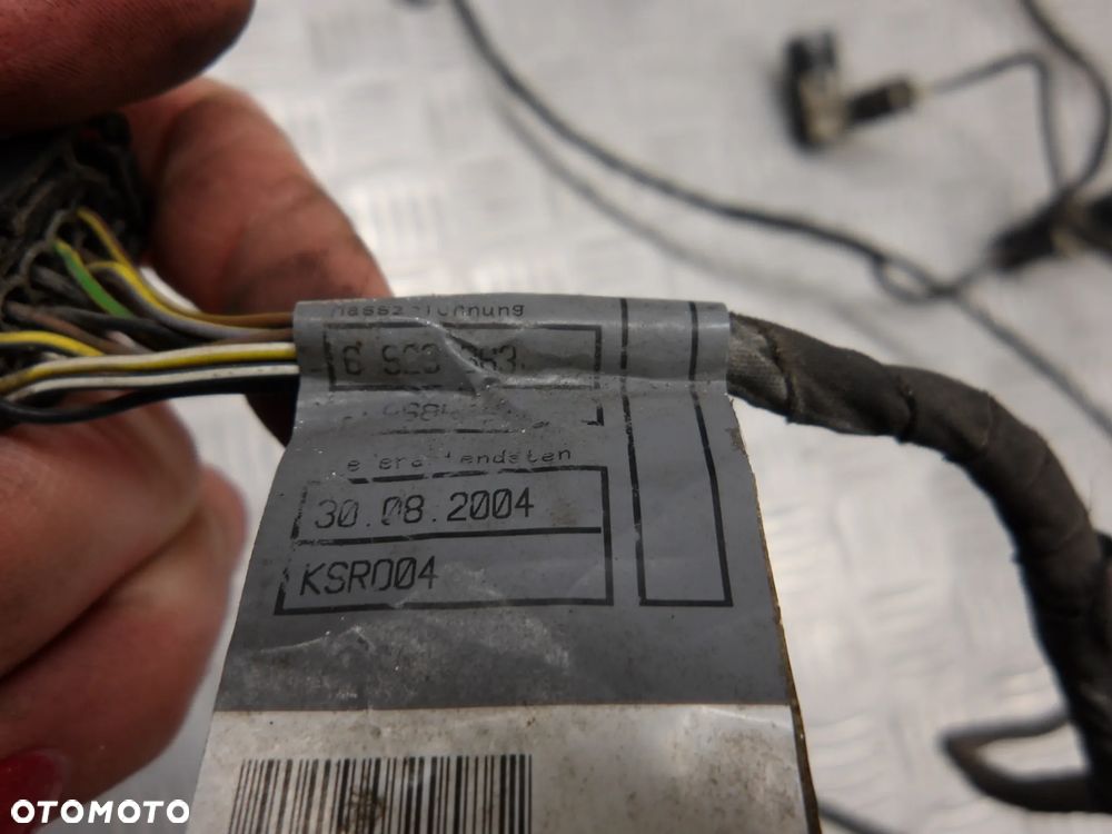 BMW E60 03-07 SEDAN 2.0B WIĄZKA CZUJNIKÓW PARKOWANIA 6928363 - 4