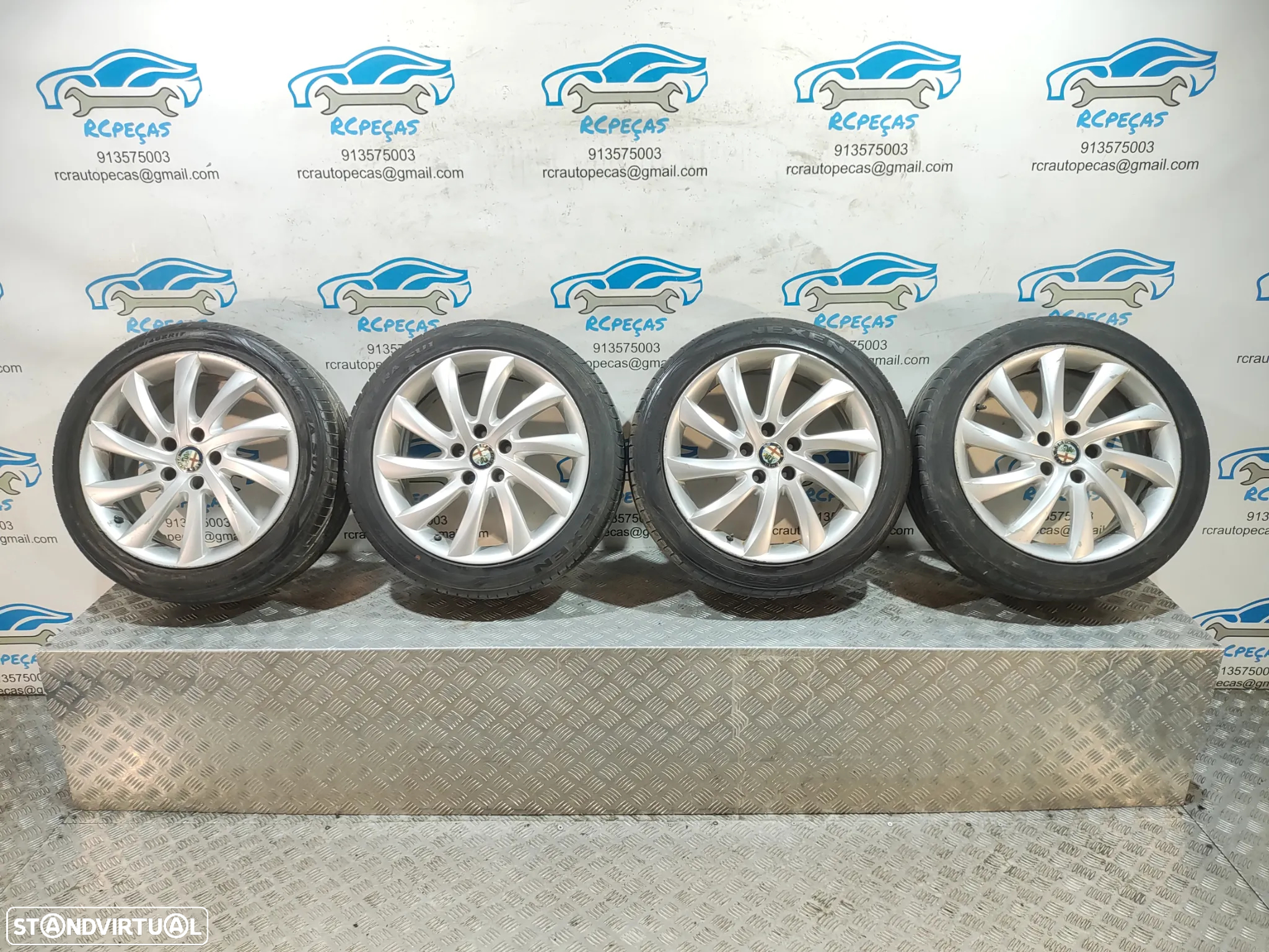 Conjunto Jantes 17 Originais Alfa Romeo Giulietta 7,5J ET41 5x110 - 13