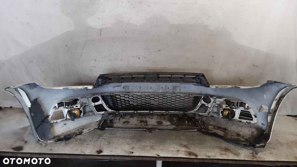 ^ ZDERZAK PRZÓD PRZEDNI VW VOLKSWAGEN SCIROCCO HALOGENY LB9A BIAŁY DO MALOWANIA I NAPRAWY ! - 5