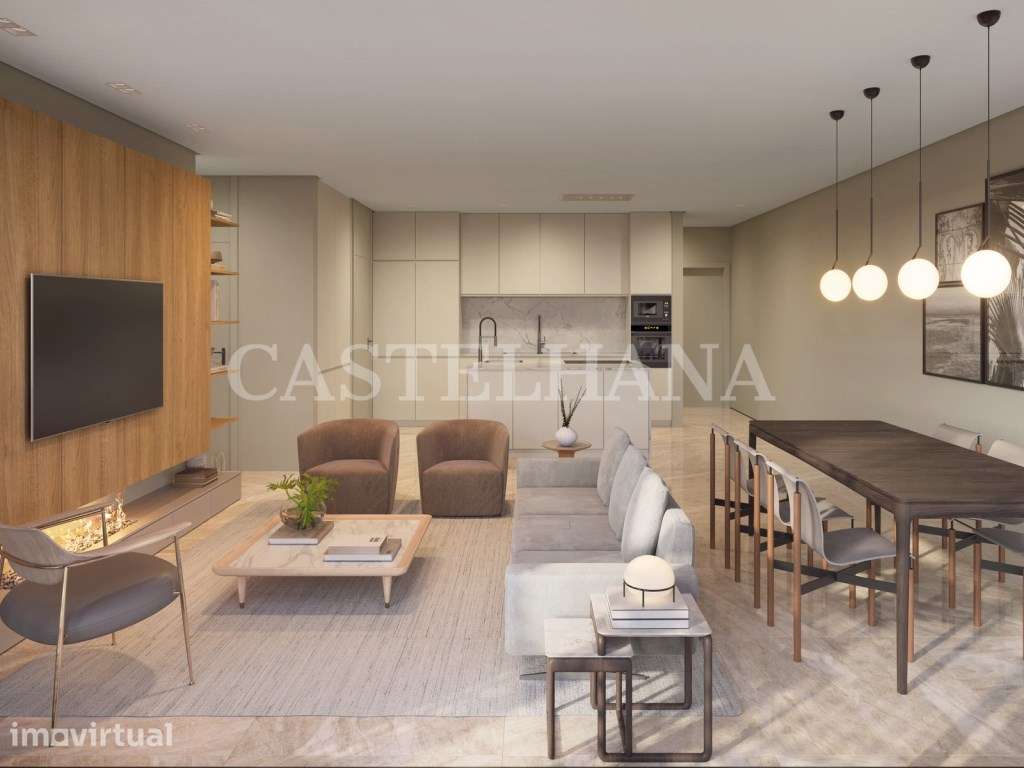 Apartamento T3 com terraço em novo empreendimento em Cascais - Grande imagem: 2/54
