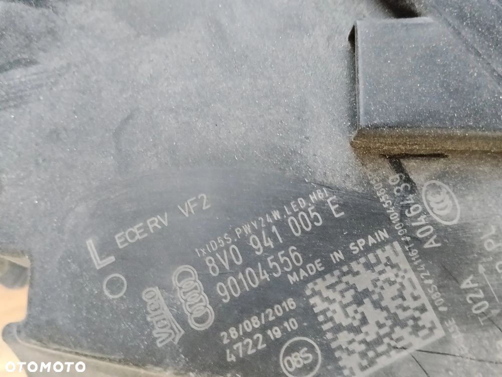 Lampa Lewa Bi Xenon LED Audi S3 8v Lift bdb. valeo - 2