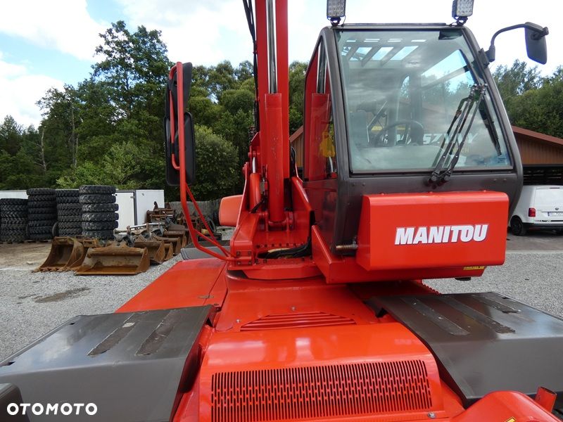 Manitou MRT2150 ROTO / Sprowadzona / Pilot , wciągarka, łyżka + widły / - 38
