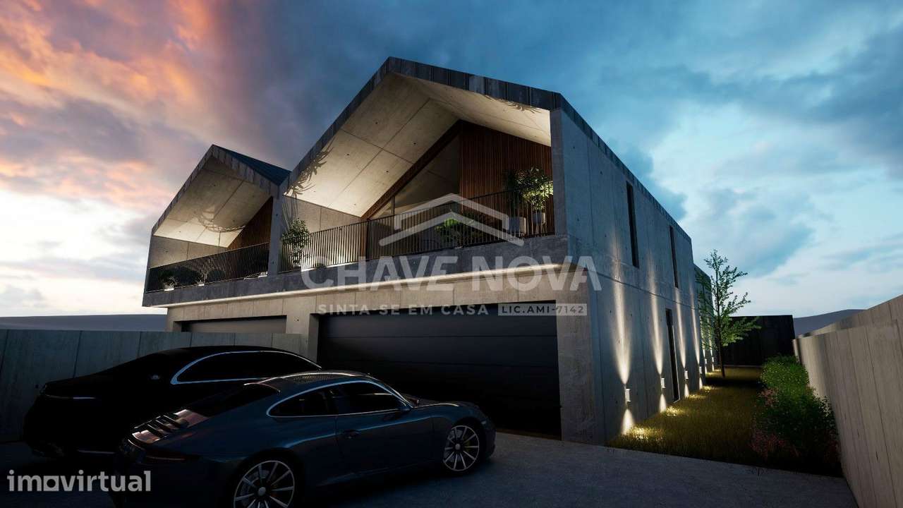 Moradia Geminada Luxo V4 c/ Piscina em Canidelo (Praias) - Grande imagem: 3/6