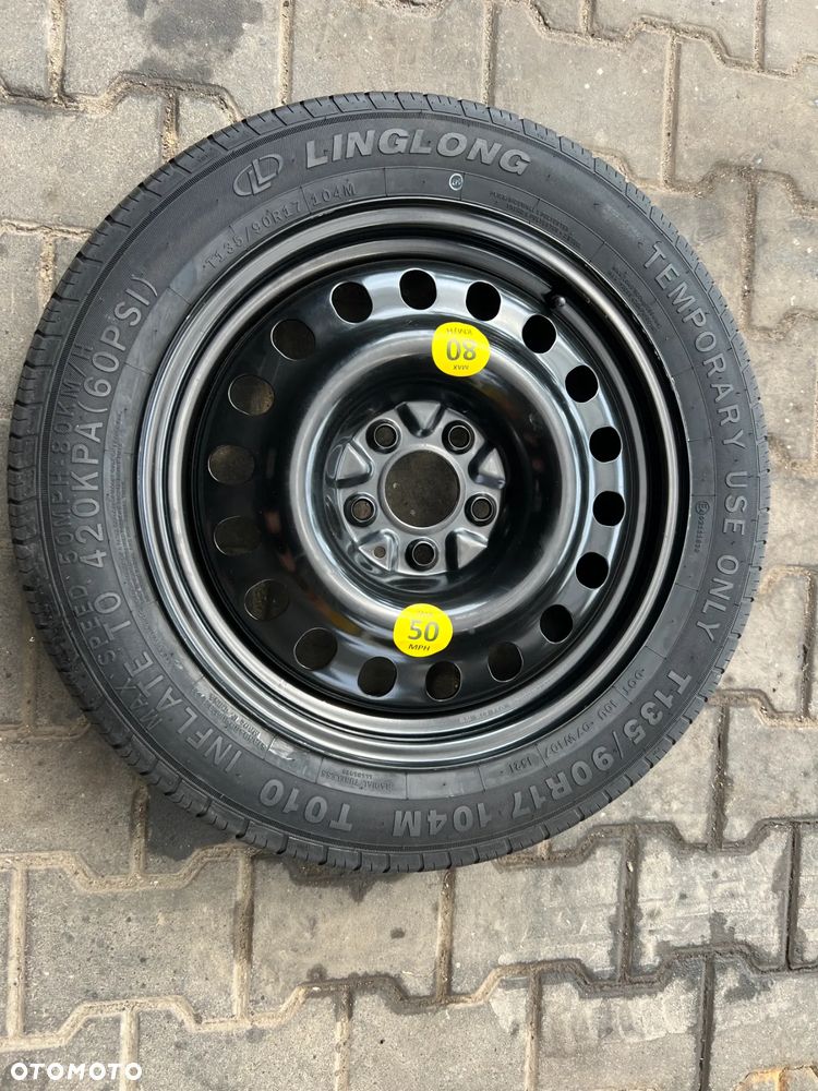 koło zapasowe Mazda Hundai Kia Mitsubishi 17'' z pokrowcem - 1