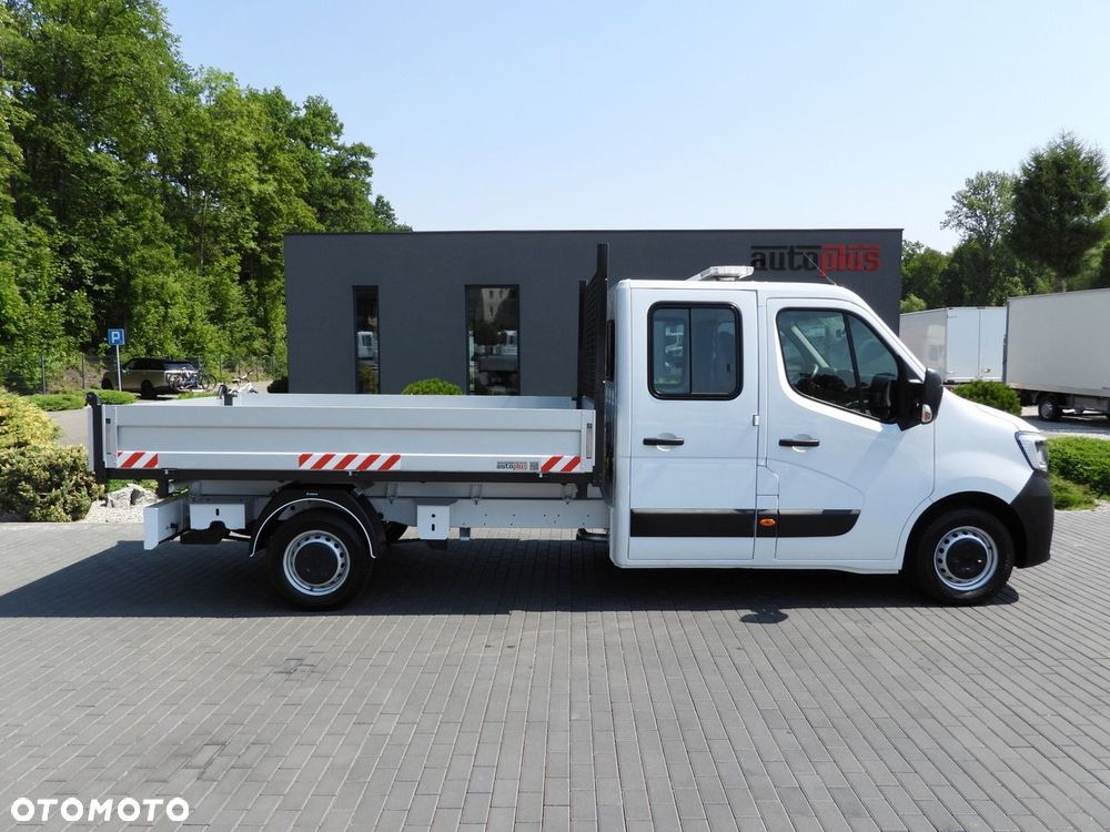 Renault MASTER WYWROTKA TROJSTRONNA PODWÓJNA KABINA DOKA 7 MIEJSC TEMPOMAT LEDY KLIMATYZACJA  165KM - 8